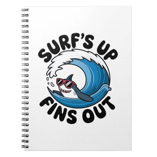 Surfen, Finden - Cooles Surfen Notizblock (Vorderseite)