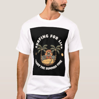 Surfen für das Leben - Summer Vibes T-Shirt