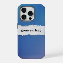 Surfen gegangen, ins Blaue