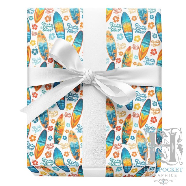Surfen Geschenkpapier (Von Creator hochgeladen)