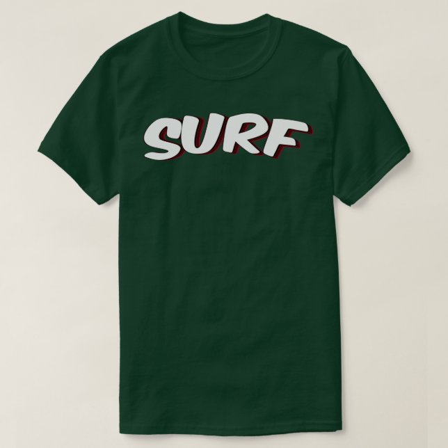 Surfen I Liebe Surfen 1 T-Shirt (Design vorne)
