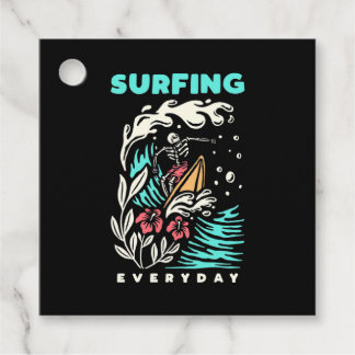 Surfen im Alltag Geschenkanhänger