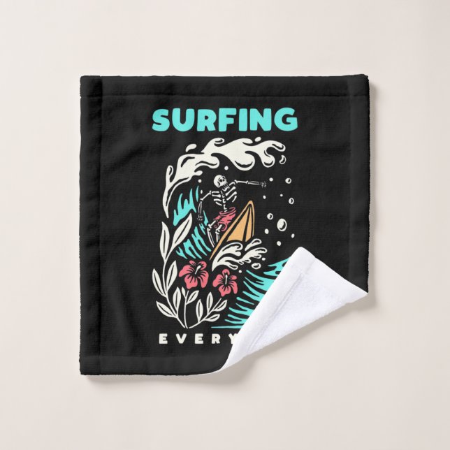 Surfen im Alltag Waschlappen (Waschlappen)