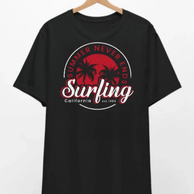 Surfen im kalifornischen T - Shirt (Von Creator hochgeladen)