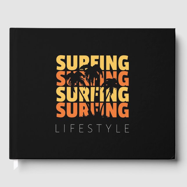Surfen im Leben Gästebuch (Vorderseite)