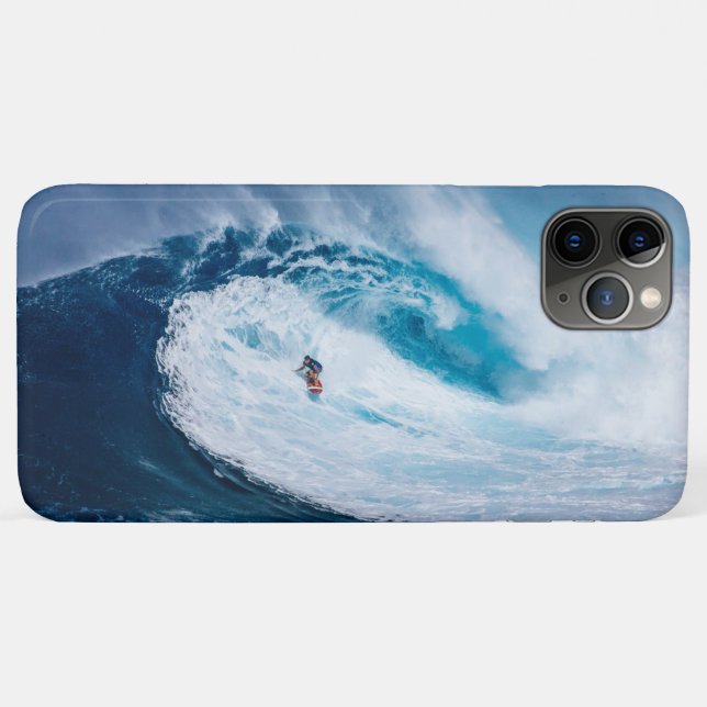 Surfen in den Röhren Case-Mate iPhone Hülle (Rückseite (Horizontal))