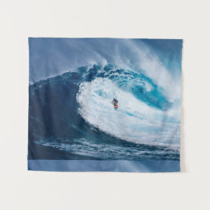 Surfen in den Röhren Wandteppich