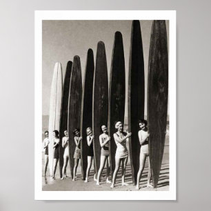 Surfen in den USA mit The Long Board Poster