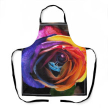 Surfen in der Regenbogen-Rose