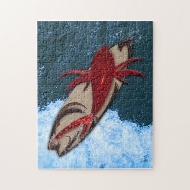 Surfen ist auf puzzle (Vertikal)