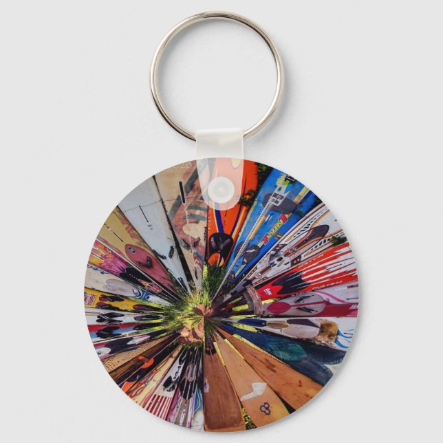 Surfen ist auf schlüsselanhänger (Vorderseite)