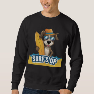 Surfen ist auf sweatshirt