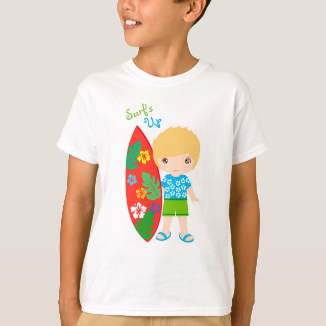 Surfen ist auf T-Shirt (Vorderseite)