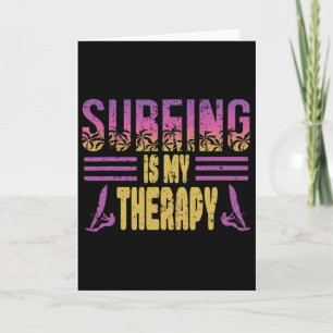 Surfen ist meine Therapie-Design für einen Surf-Wi Karte