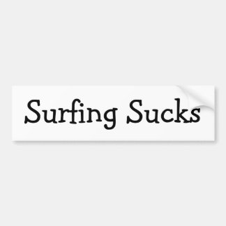 Surfen ist zum Kotzen Autoaufkleber