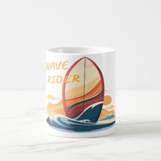 Surfen Kaffeetasse (Mittel)