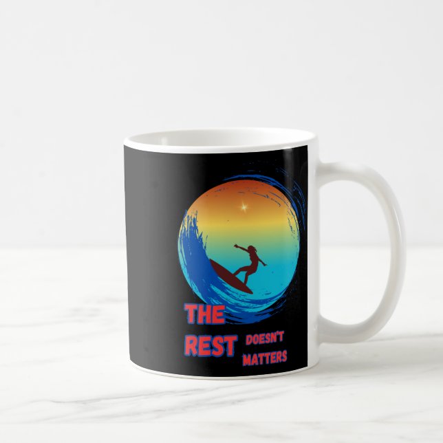 Surfen Kaffeetasse (Rechts)