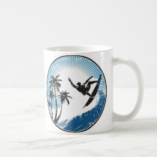 Surfen Kaffeetasse