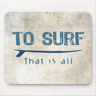Surfen Mousepad