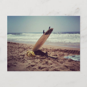surfen postkarte
