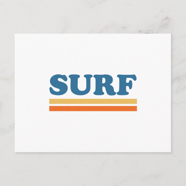 surfen postkarte (Vorderseite)