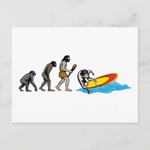 Surfen Postkarte