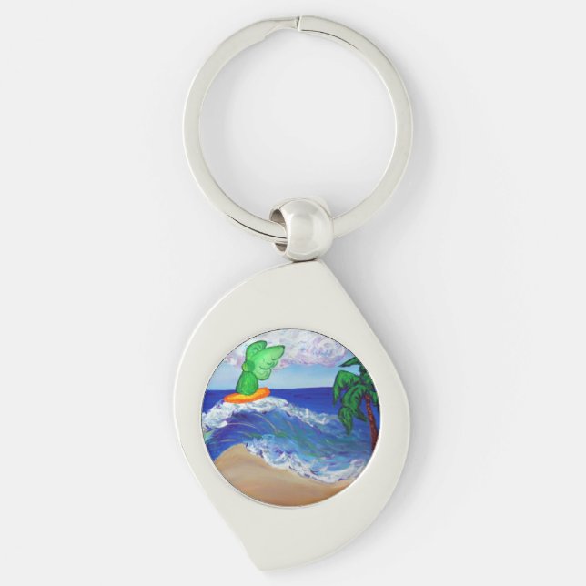 Surfen Raphael Guardian Angel Custom Schlüsselanhä Schlüsselanhänger (Vorderseite)