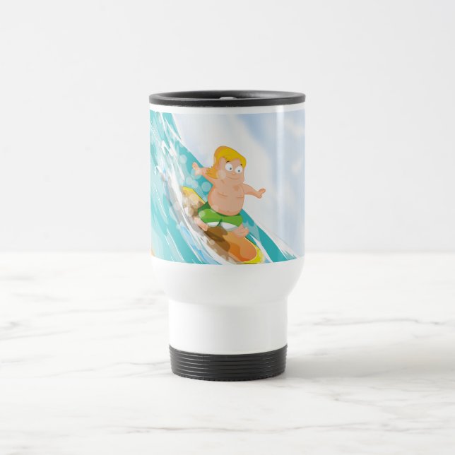 Surfen Reisebecher (Mittel)