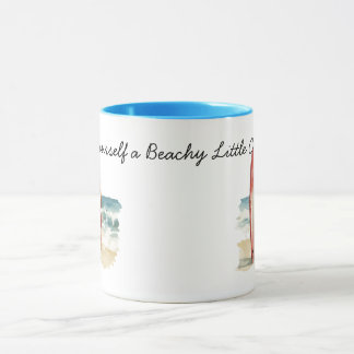 Surfen Santa Beachy Weihnachten Tasse