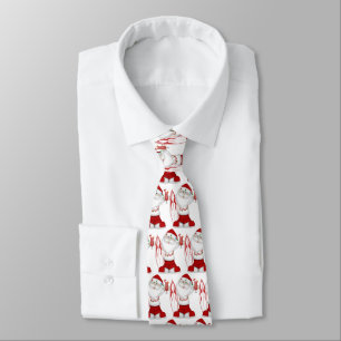 Surfen Santa Tropical Christmas Neck Tie Krawatte