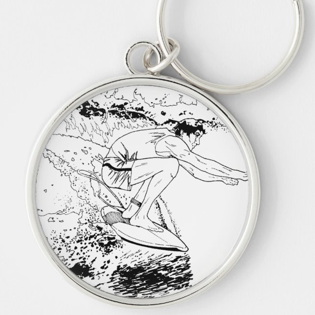 SURFEN SCHLÜSSELANHÄNGER (Vorne)