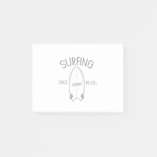 Surfen seit den 60ern post-it klebezettel