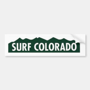 "surfen Sie Colorado" BRANDUNG COLORADO LUSTIGES Autoaufkleber