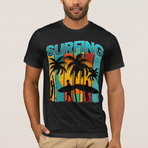 Surfen Sommer-Surf-Urlaub T-Shirt