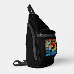 Surfen Sommer Surfer Strand Surfen Ozean Crossbody Bag