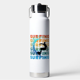 Surfen Sommer Surfer Strand surfen Ozean Trinkflasche