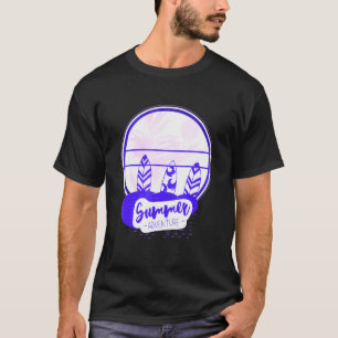 Surfen Sommerabenteuersurfboards Bi Color T-Shirt