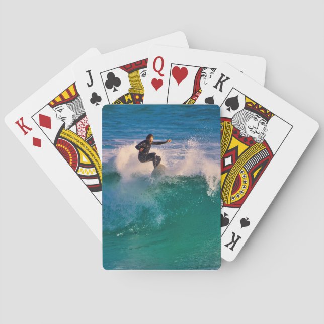 Surfen Spielkarten (Rückseite)