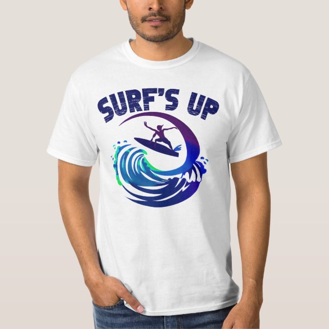 Surfen, Surfen T-Shirt (Vorderseite)