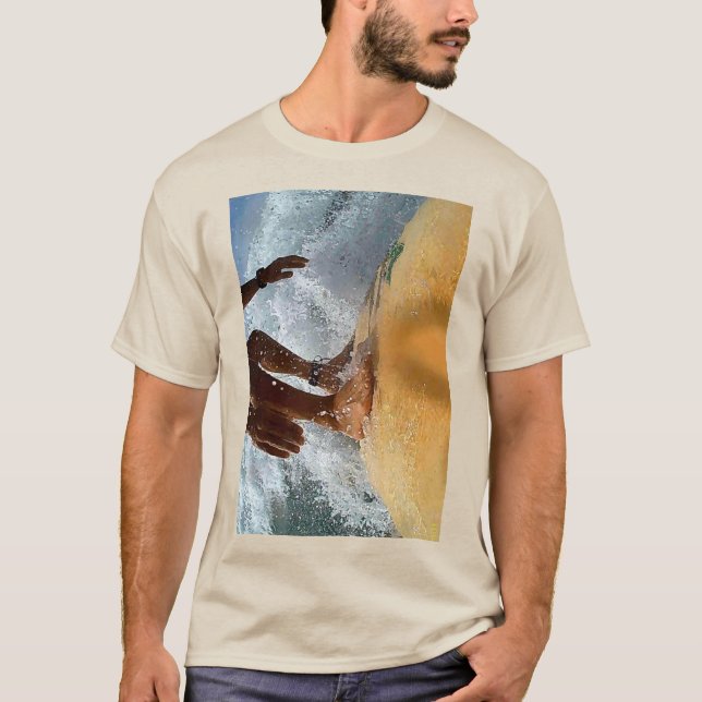 Surfen T-Shirt (Vorderseite)