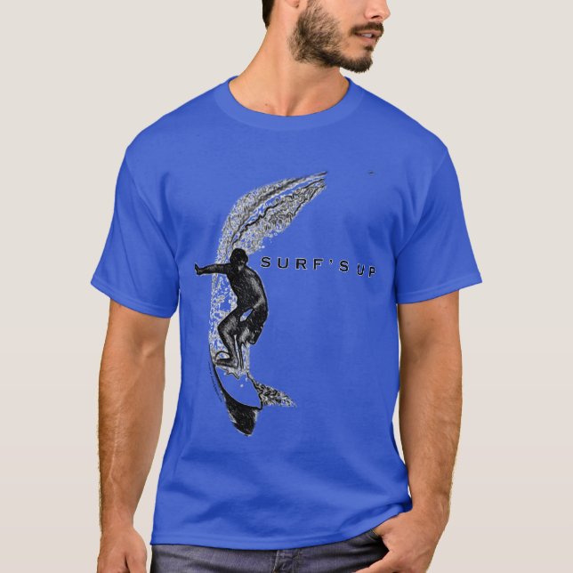 Surfen T-Shirt (Vorderseite)