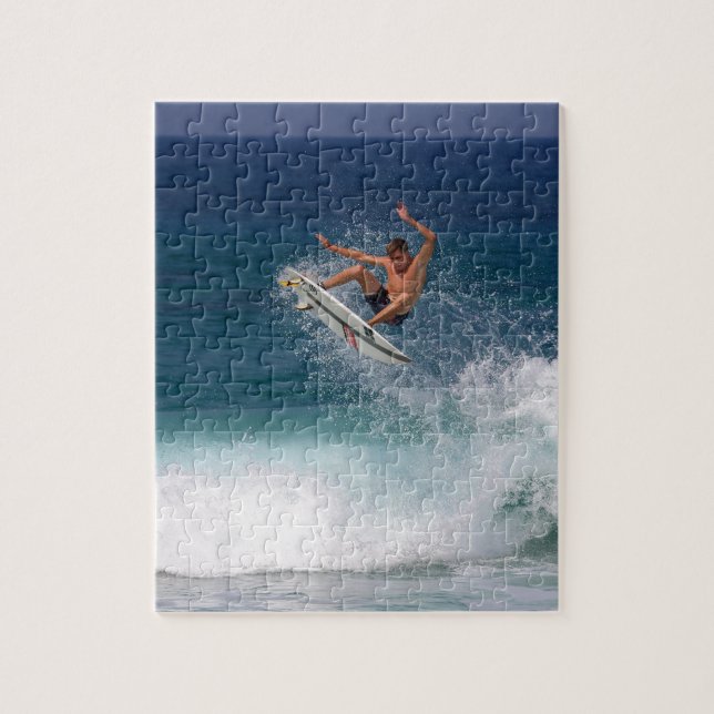 Surfen tropische Wellen Puzzle (Vertikal)