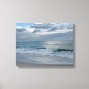 Surfen und Himmel Leinwanddruck