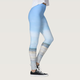 Surfen und Sky YOGA PANTS! Wie Socken Leggings