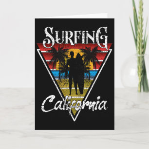 Surfen Vater Kalifornien Strände Surfen Cali Beach Karte