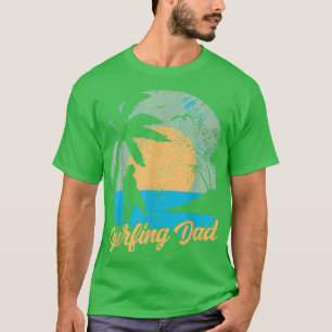 Surfen Vater Surf Redewendungen Surfer Surfbrett V T-Shirt