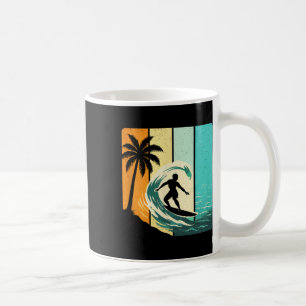 Surfen - Vintage Surfen Sommer Kaffeetasse