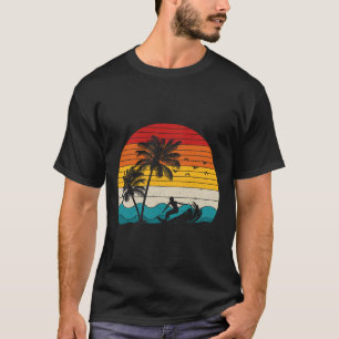 Surfen Vintage Surfer Retro Surf Hawaii Strand Url T-Shirt