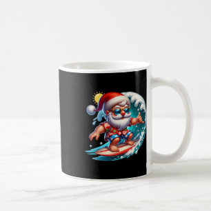Surfen Weihnachtsmann Weihnachten im Juli Strand S Kaffeetasse