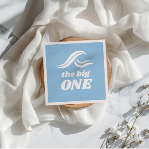 Surfen zum Geburtstag , der große Serviette